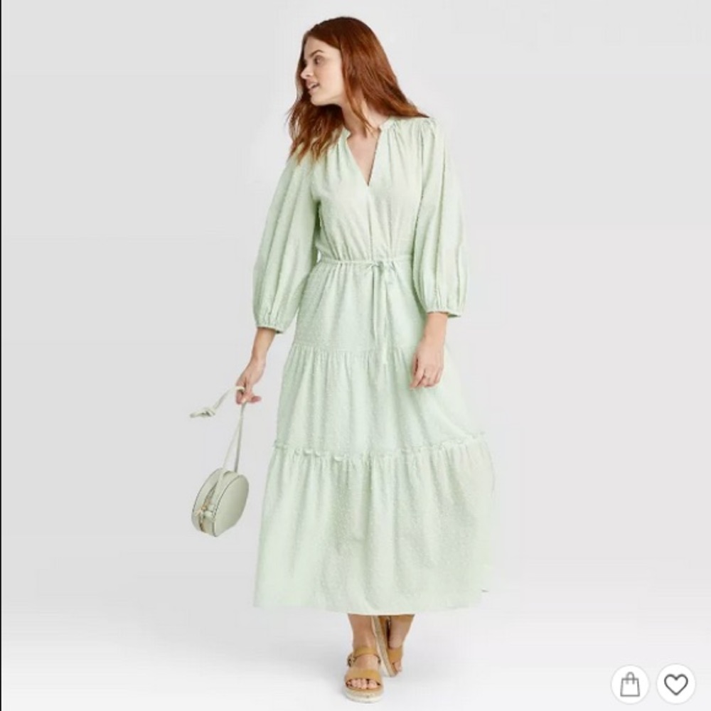 A New Day Clipspot Tiered Maxi Dress